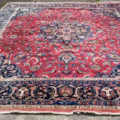 Mashad large persian carpet authentic persian rug